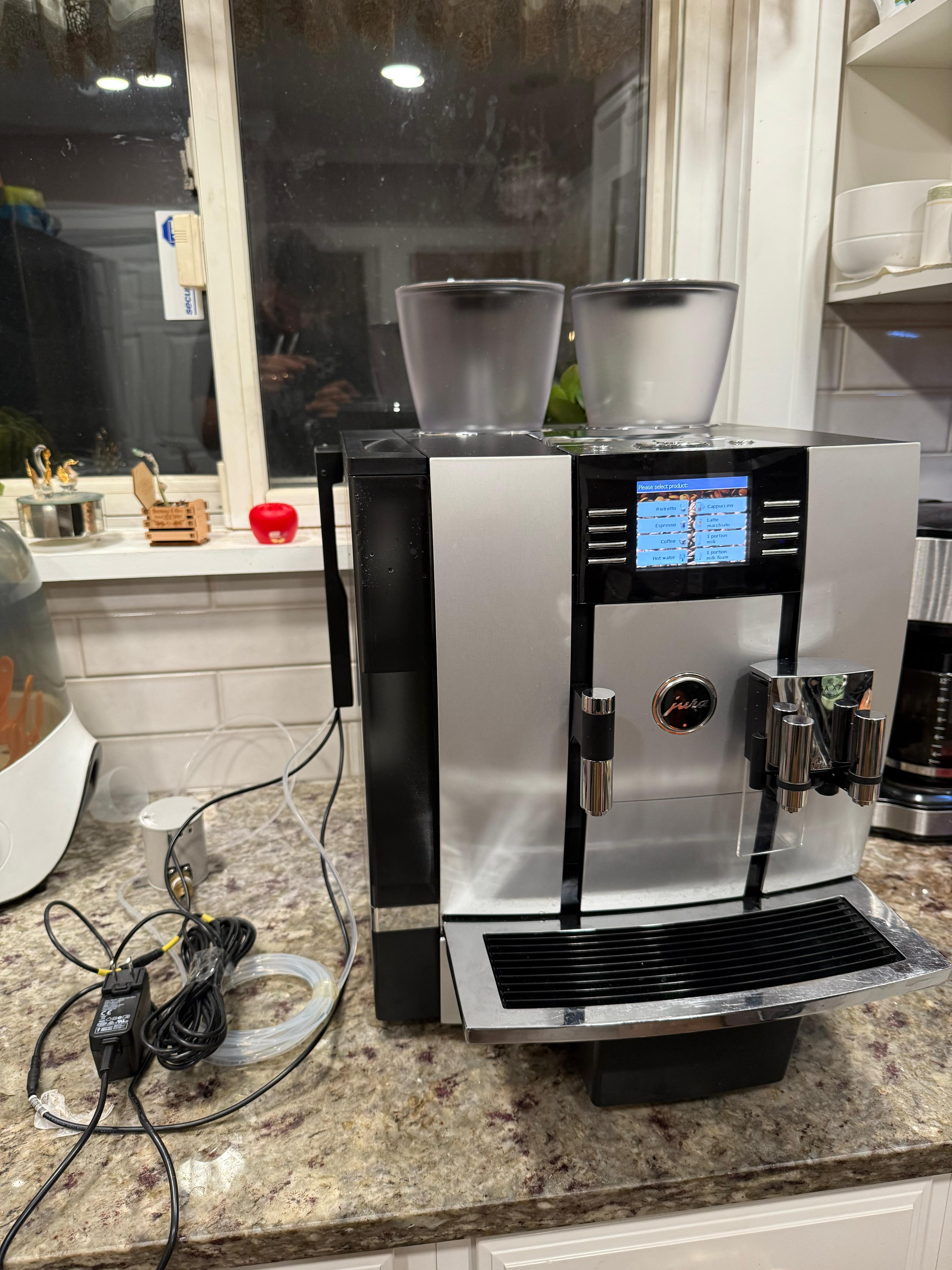 Jura GIGA X7 Professional Espresso Coffee Machine – Used, Excellent with Direct Water Kit